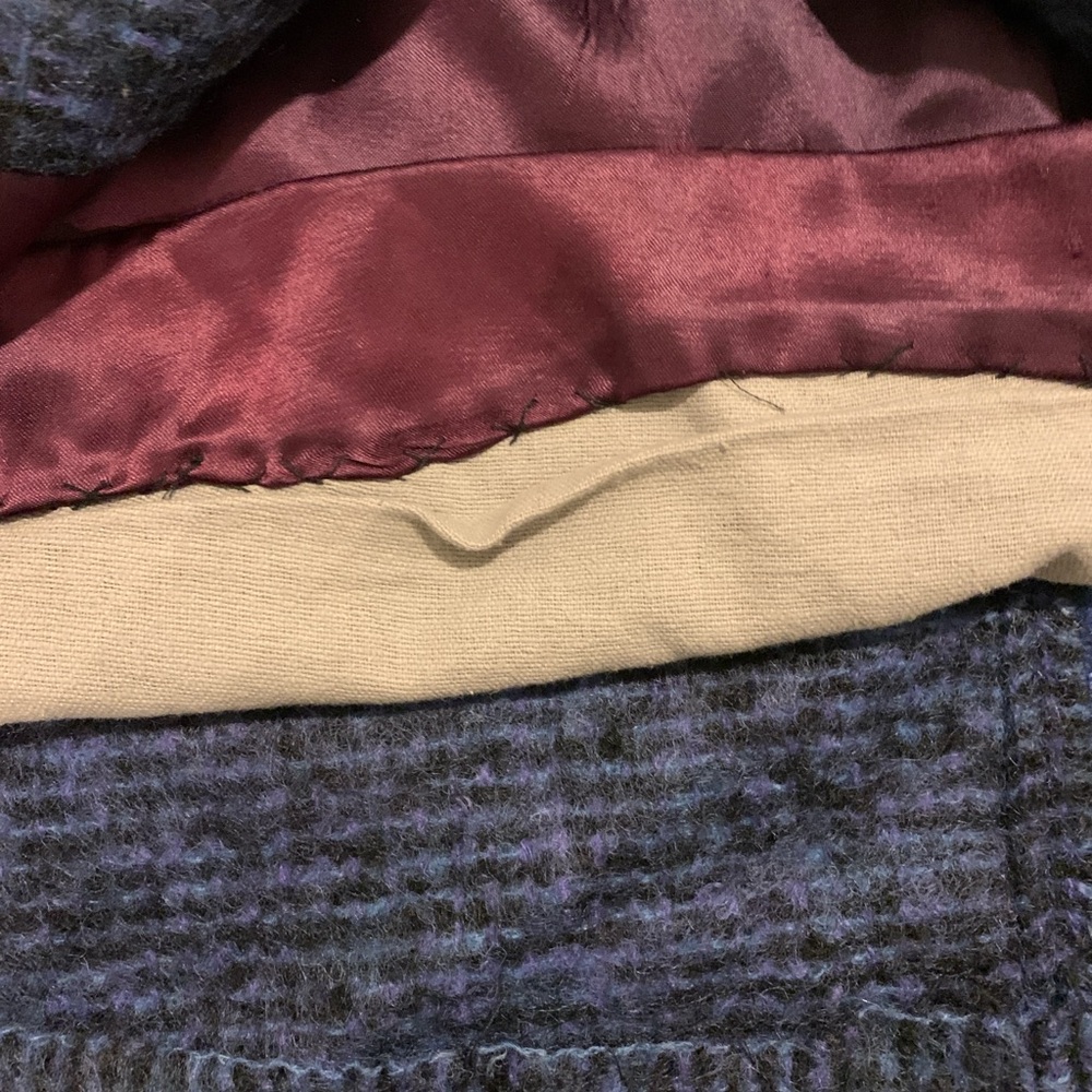⭐️NEW PRICE⭐️True Vintage Mohair Coat with some updates fits up to US 14 - Picture 14 of 15
